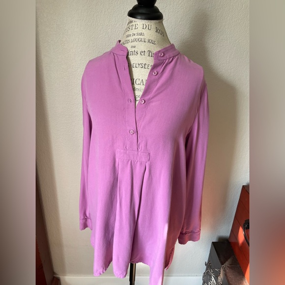 City Threads Girls Thermal Tunic - Long Sleeve Shirt Dress Pink Size 8